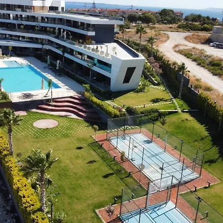 Apartment Luks Komplek Nautilus Unique'de Dublex Cesme
